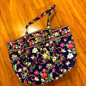 Vintage Vera Bradley Pint Ribbon Tote